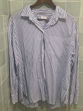 J. Crew / Striped shirt /Size L